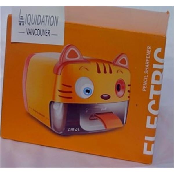 Cat Shaped Electric Pencil Sharpner