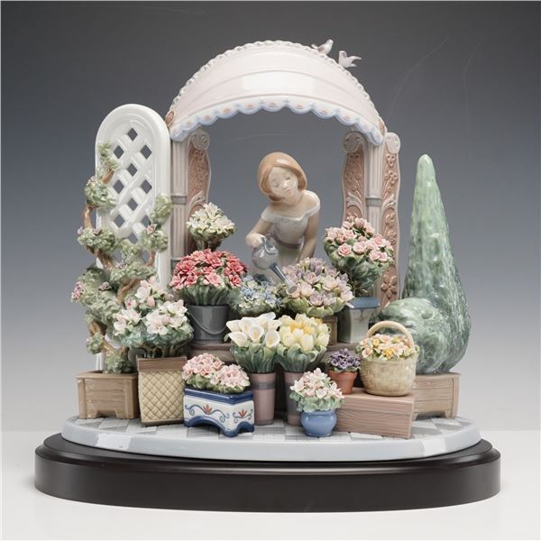 Lladro Porcelain Figurine, Romantic Feelings 1008250