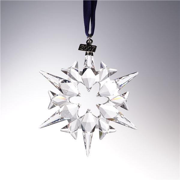 Swarovski Crystal 2007 Christmas Ornament 872200