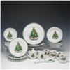Image 1 : 23pc Salem Porcelain China Christmas Eve Tableware Set