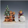 Image 1 : 2pc Goebel Hummel Figurines, Wonder of Christmas & First Snow