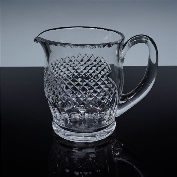 Waterford Crystal Cut Glass Pitcher, Colleen Short Stem