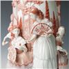Image 3 : Lladro Porcelain Vase, Ladies in the Garden 1007032 Re-Deco Limited Edition