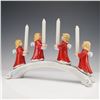 Image 2 : Goebel Porcelain Four Angel Candelabra