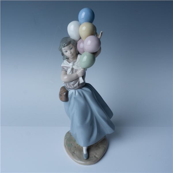 Lladro Porcelain Figurine, Balloons For Sale 1005141
