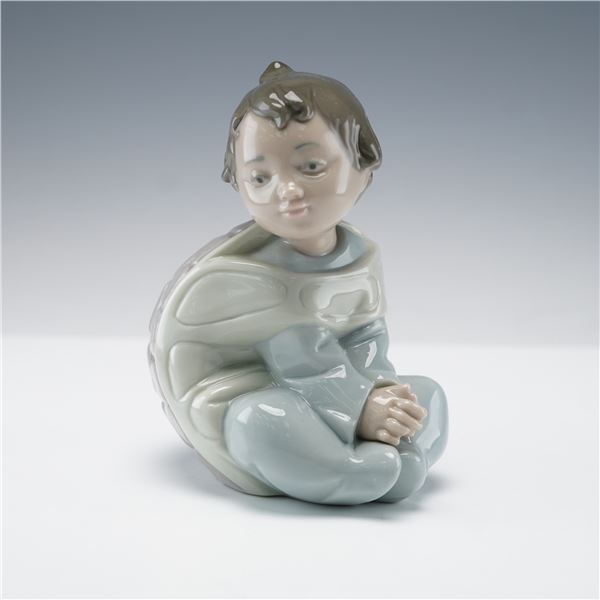 Nao by Lladro Porcelain Figurine, My Little Turtle Baby