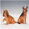 Image 1 : 2pc Royal Doulton Dog Figurines, Cocker Spaniel K9 & Alsatian K13