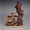 Image 2 : Goebel Hummel Porcelain Figurine, The Forest Shrine