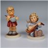 Image 1 : 2pc Goebel Hummel Figurines, Melodic Mandoline and Baking Time