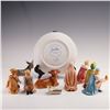 Image 2 : 10pc Goebel Hummel Decorative Nativity Plate & Figurines