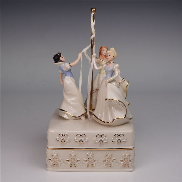 Lenox Porcelain Walt Disney Collection Box, Dancing the Mapole