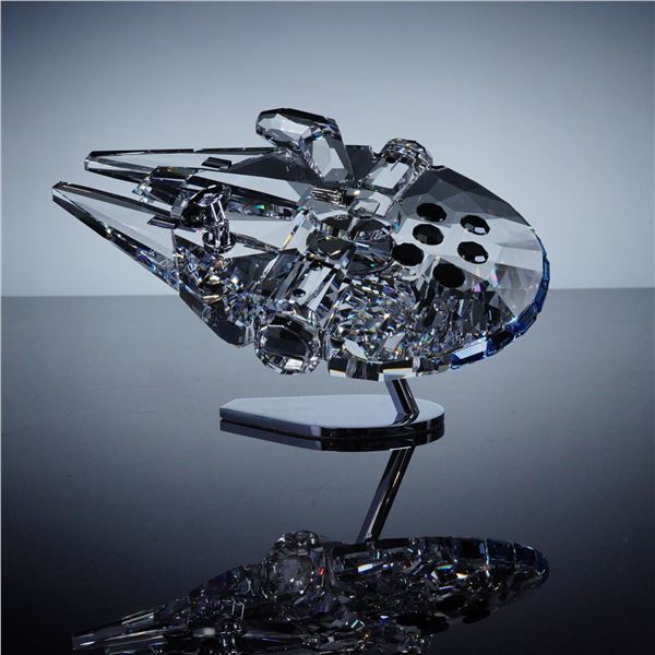 Swarovski Star Wars Disney Crystal Figurine, Millennium Falcon
