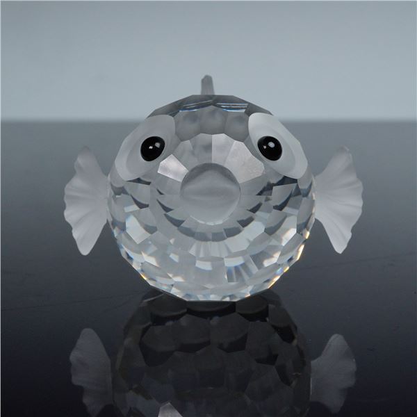 Swarovski Crystal Figurine, Large Blowfish 010013