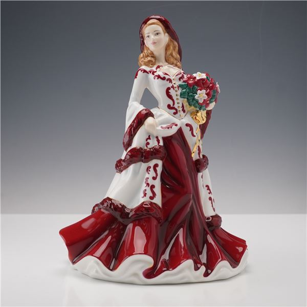 Royal Doulton Pretty Ladies Bone China Figurine, Christmas Day H5209