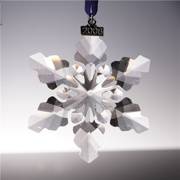 Swarovski Crystal 2008 Christmas Ornament 942045