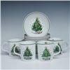 12pc Salem Christmas Eve Porcelain Dinnerware Set for Four