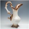 Image 2 : Capodimonte High Relief Floral Porcelain Pitcher