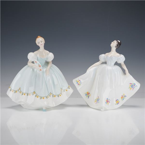 2pc Royal Doulton Figurines, Kate and First Dance