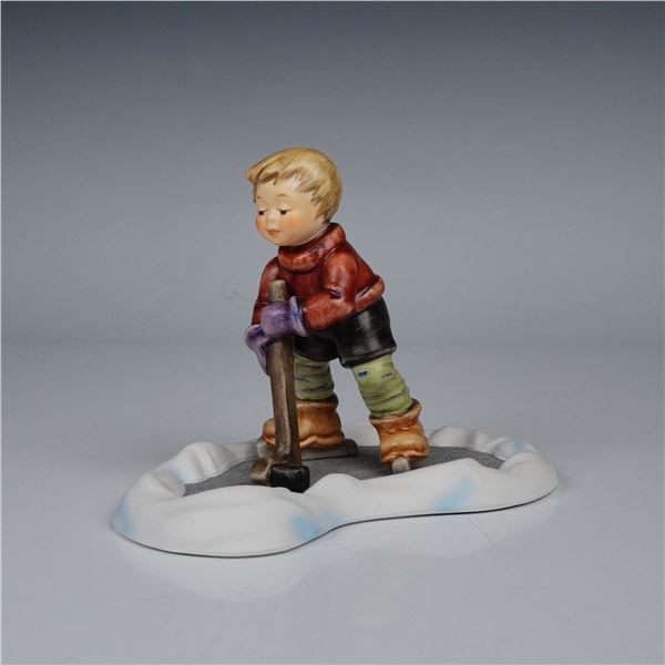 Goebel Hummel Porcelain Figurine, Let's Take to the Ice