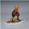 Image 2 : Goebel Hummel Porcelain Figurine, Let's Take to the Ice