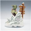 Image 2 : 2pc Goebel Hummel Figurine & Hummelscape, Winter Adventure & Slalom Slopes