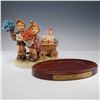 Image 5 : 2pc Goebel Hummel Figurine, Loves Bounty with Base
