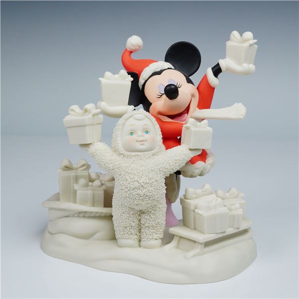 Department 56 Snowbabies Figurine, Look What We Have For Mickey