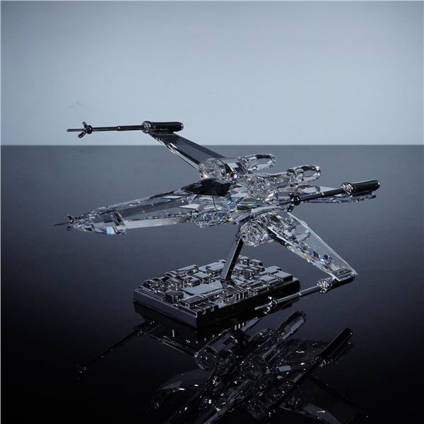 Swarovski Star Wars Disney Crystal Figurine, X-Wing Starfighter