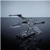 Image 1 : Swarovski Star Wars Disney Crystal Figurine, X-Wing Starfighter