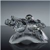 Image 2 : Swarovski Caring Sharing Crystal Figurine, Amour Turtle Doves