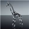 Swarovski Silver Crystal Figurine, Baby Giraffe