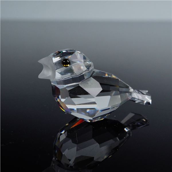 Swarovski Silver Crystal Figurine, Sparrow 169685
