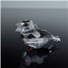 Image 1 : Swarovski Silver Crystal Figurine, Sparrow 169685