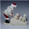 Image 2 : Department 56 Possible Dreams Snowbabies Figurine, Downhill Delivery