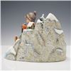 Image 3 : 2pc Goebel Hummel Figurine and Hummelscape, Christmas Frolic