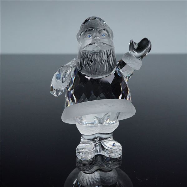 Swarovski Silver Crystal Figurine, Santa Claus