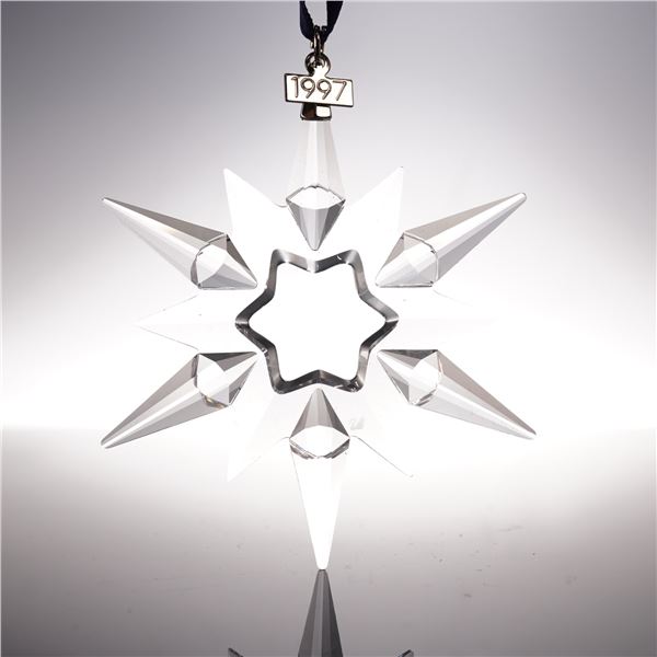 Swarovski Crystal 1997 Christmas Ornament