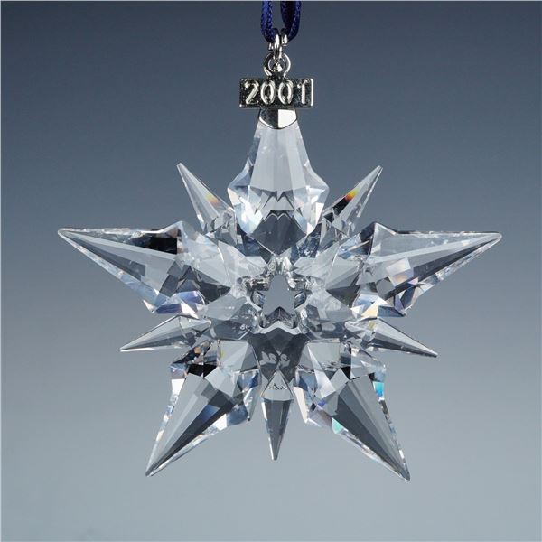 Swarovski Crystal 2001 Christmas Ornament