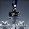 Image 3 : Swarovski Crystal 2004 Christmas Ornament