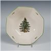 Image 2 : 3pc Spode Porcelain Christmas Tree Serving Tray and Dish & Bowl Set