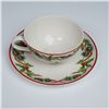 Image 2 : 13pc Spode Christmas Tree Dinner and Salad Set with Cup and Saucer