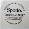Image 4 : 13pc Spode Christmas Tree Dinner and Salad Set with Cup and Saucer