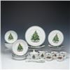 Image 1 : 23pc Salem Porcelain China Christmas Eve Tableware Set