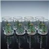 Image 1 : 8pc Spode Christmas Tree Double Old Fashioned Glasses