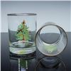 Image 3 : 8pc Spode Christmas Tree Double Old Fashioned Glasses