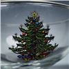 Image 1 : 4pc Cuthbertson Sherbet Glasses, Christmas Tree