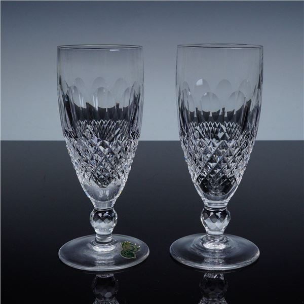 2pc Waterford Crystal Colleen Short Stem Goblets