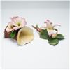 Image 1 : 2pc Capodimonte Porcelain Floral Table Decorations