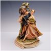 Antonio Borsato Porcelain Figurine, Musketeer and Lady