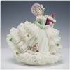 Image 1 : Irish Dresden Porcelain Figurine, Shamrock Lady